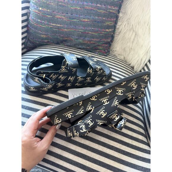 Chanel Dad Sandals 37 - Picture 9 of 14